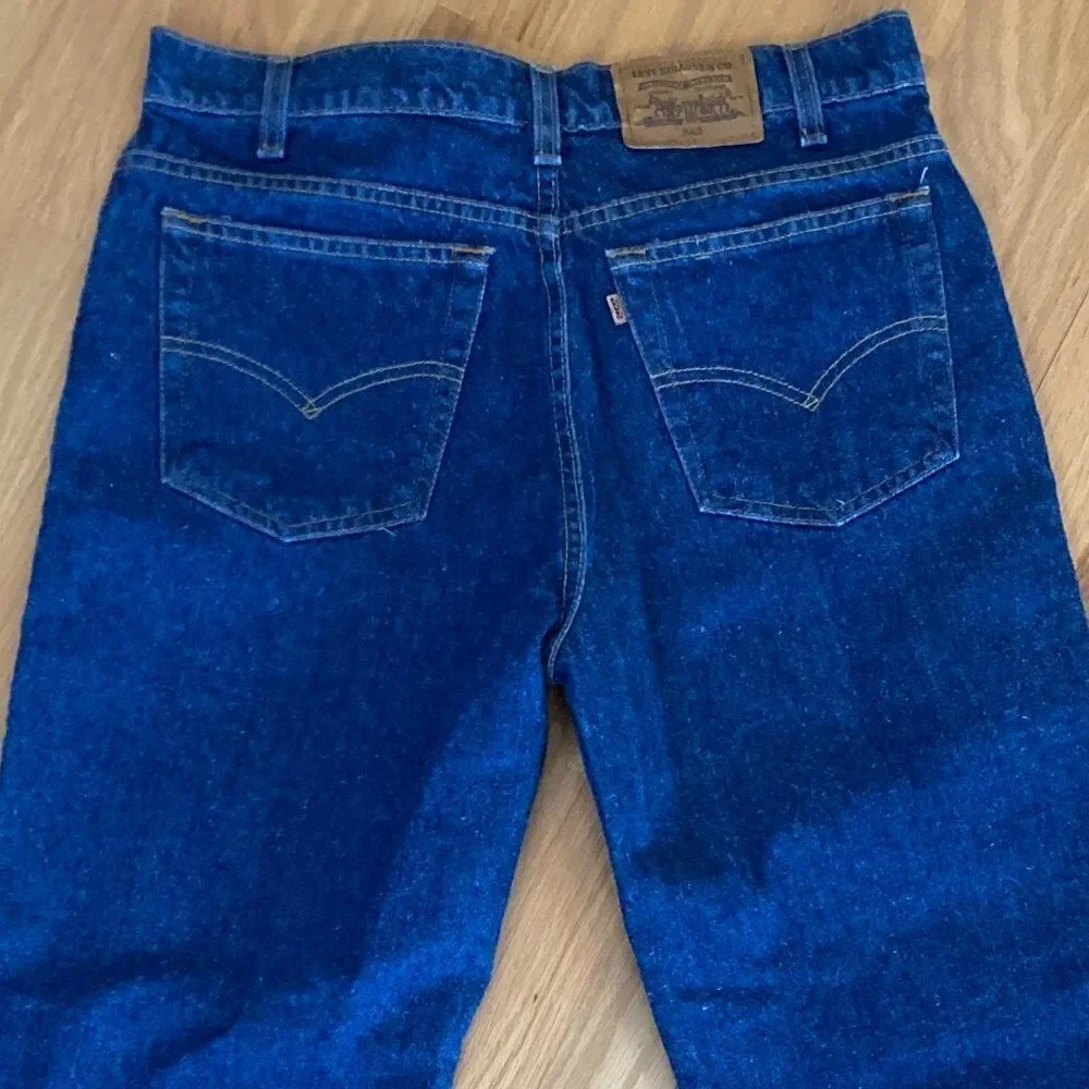 Vintage Levis Signature 540 Relaxed Denim Jeans Orange Tab Size 34x30
